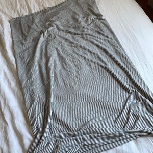 American Apparel Striped Infinity Scarf